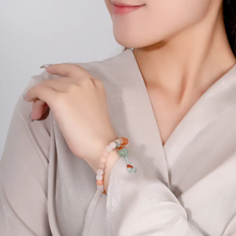 HUICHAOXINGLI Chalcedony Bracelets Women's-1