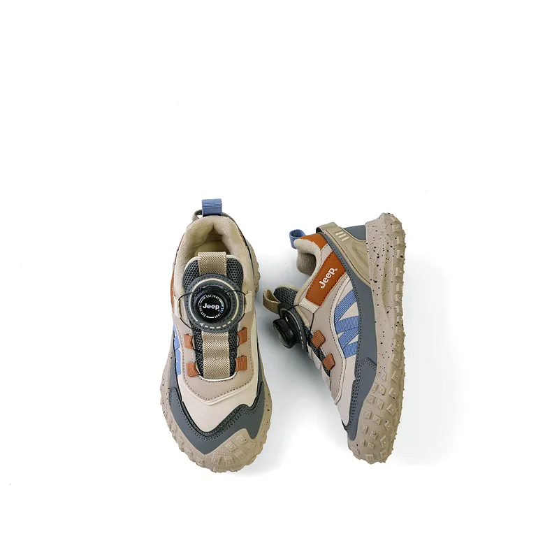 Jeep Slip Resistant Anti Kick Abrasion Resistant Breathable Thermal High Top Kids Lifestyle Shoes Kids'-47