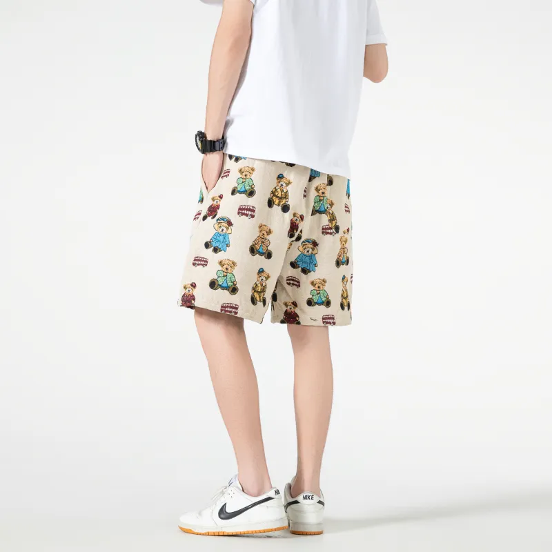 GRAMICA Casual Shorts Unisex Venetian Apricot-5