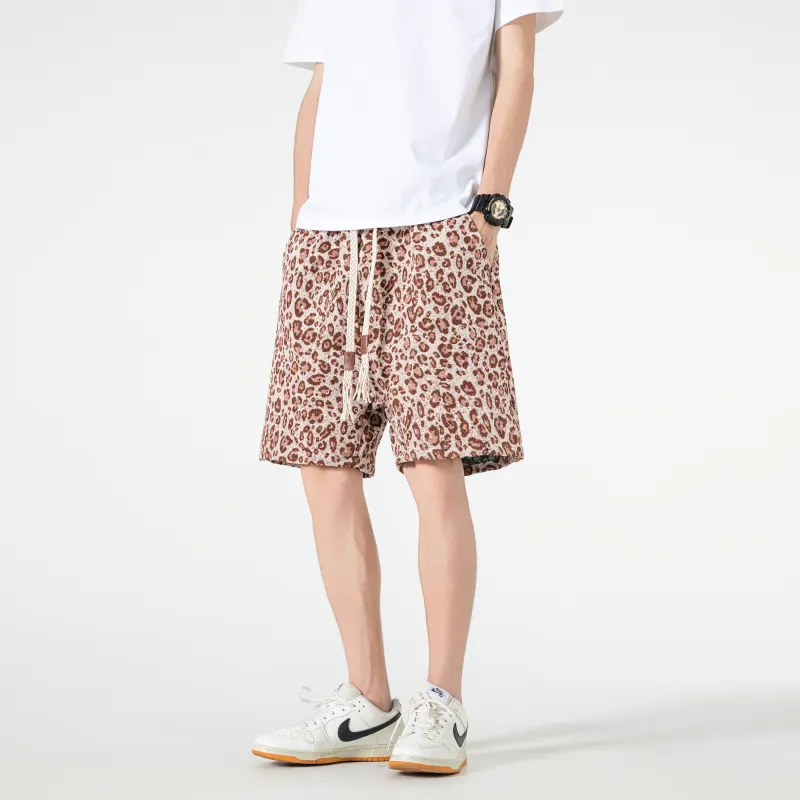 GRAMICA Casual Shorts Unisex Nice Brown-3