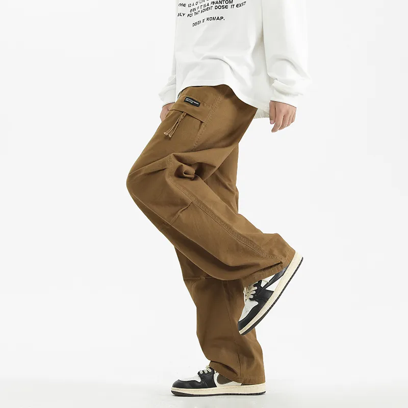 GRAMICA Cargo Pants Unisex Green Purple Multicolor-10