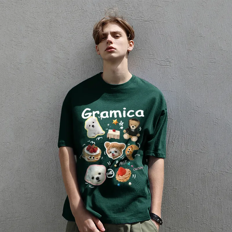 GRAMICA T Shirt Unisex Gift Box Set Included-23