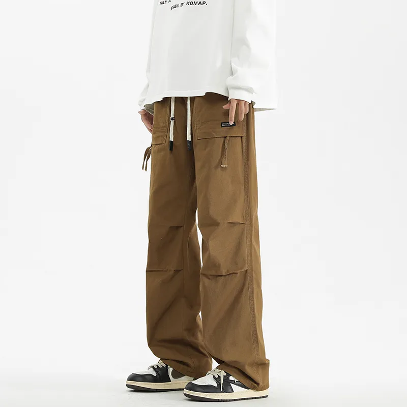 GRAMICA Cargo Pants Unisex Green Purple Multicolor-9