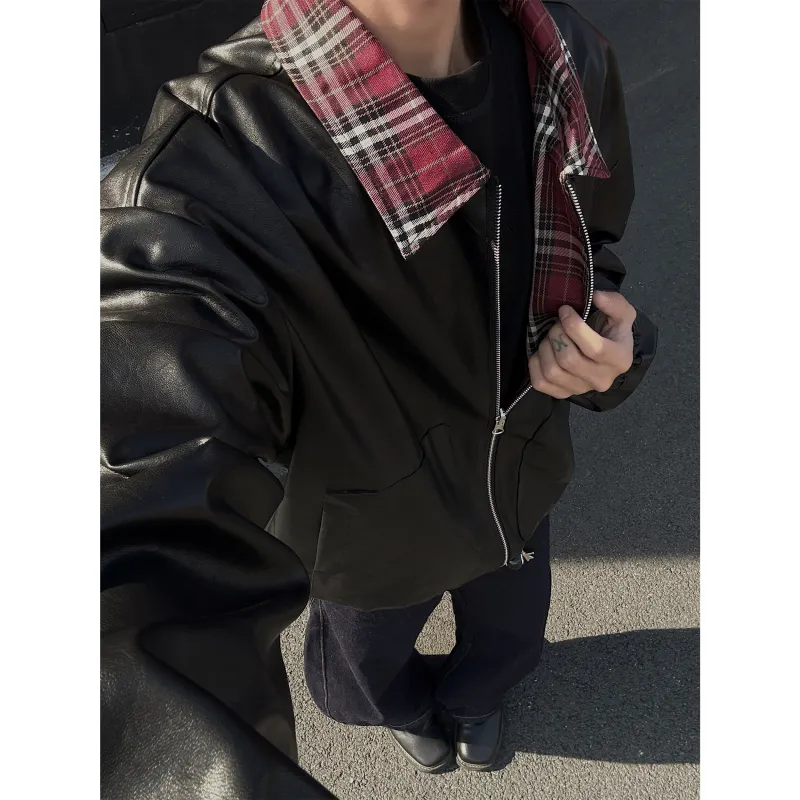 GRAMICA Leather Jackets Unisex-6