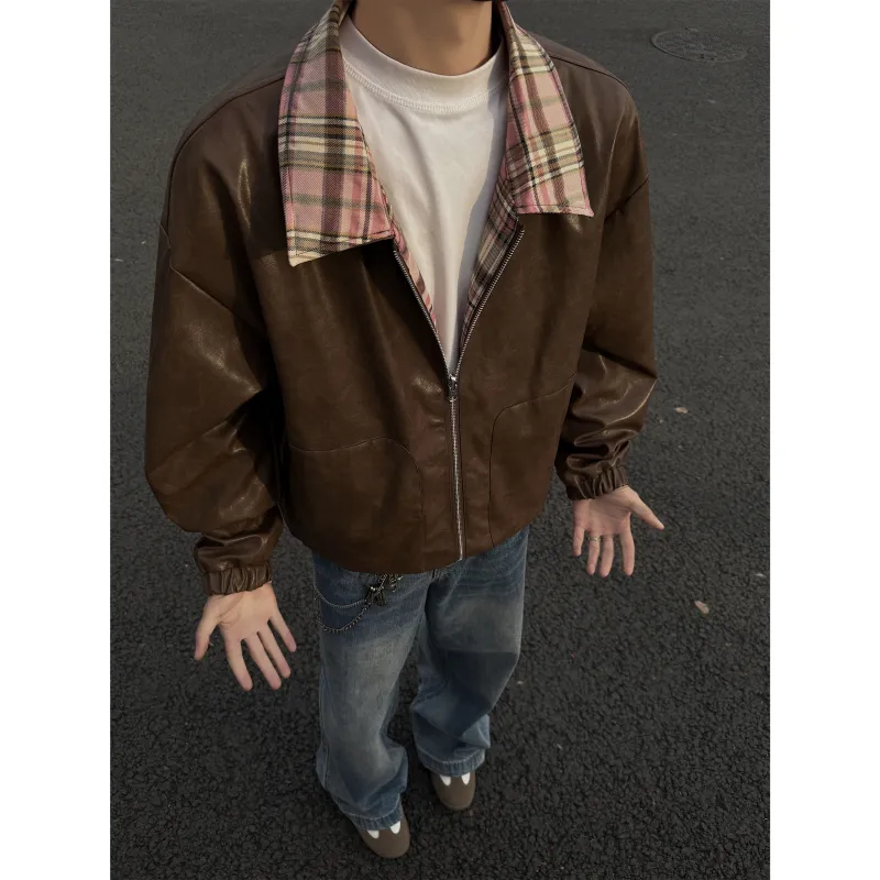 GRAMICA Leather Jackets Unisex-13
