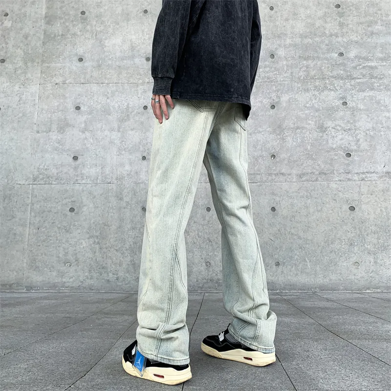 WELTER EXPERIMENT Jeans Unisex Yellow Mud-6
