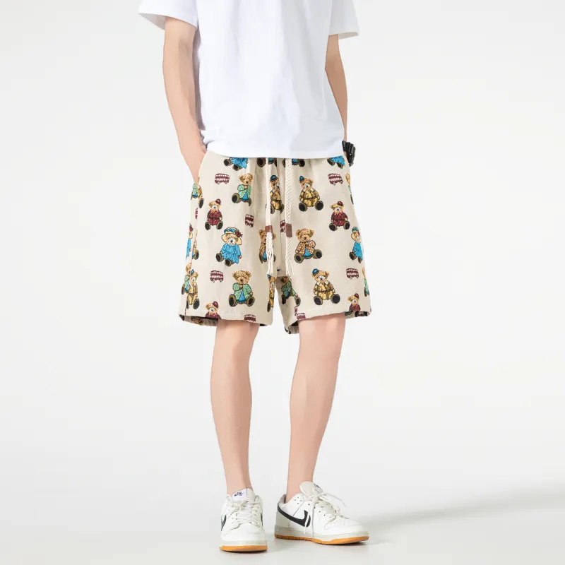 GRAMICA Casual Shorts Unisex Venetian Apricot-4