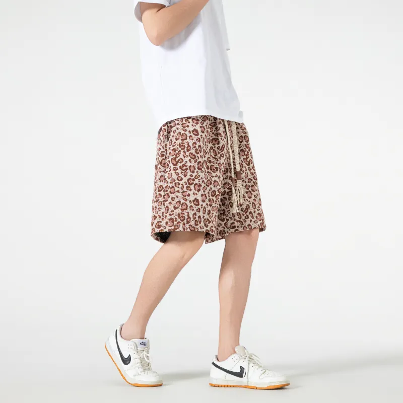 GRAMICA Casual Shorts Unisex Nice Brown-5
