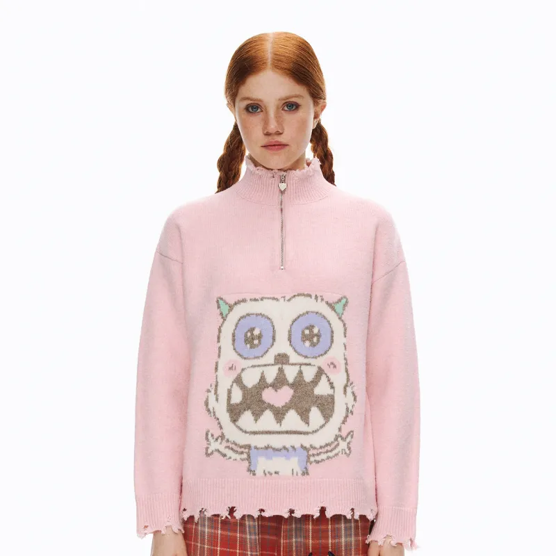 CALMMIND Sweaters Women's Pink-3