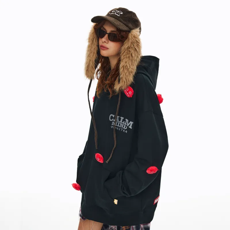 CALMMIND Sweatshirt Unisex Black-2
