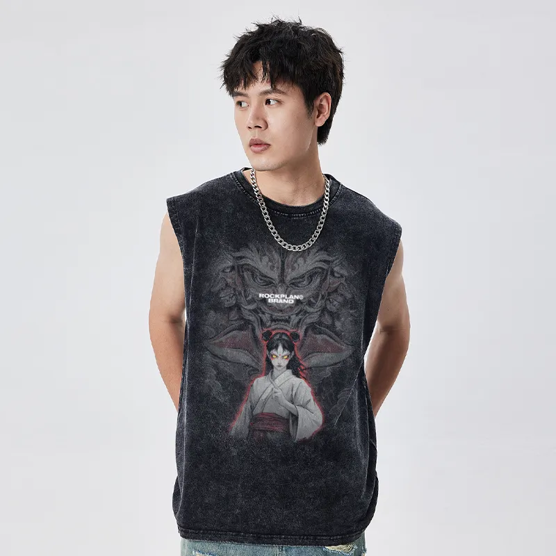 ROCK PLAN Sleeveless Tank Top Unisex-14