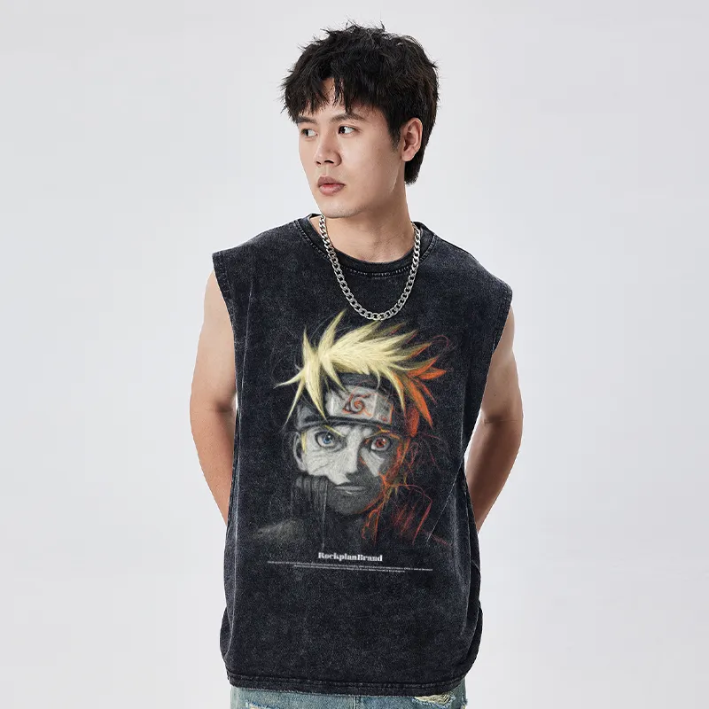 ROCK PLAN Sleeveless Tank Top Unisex-6