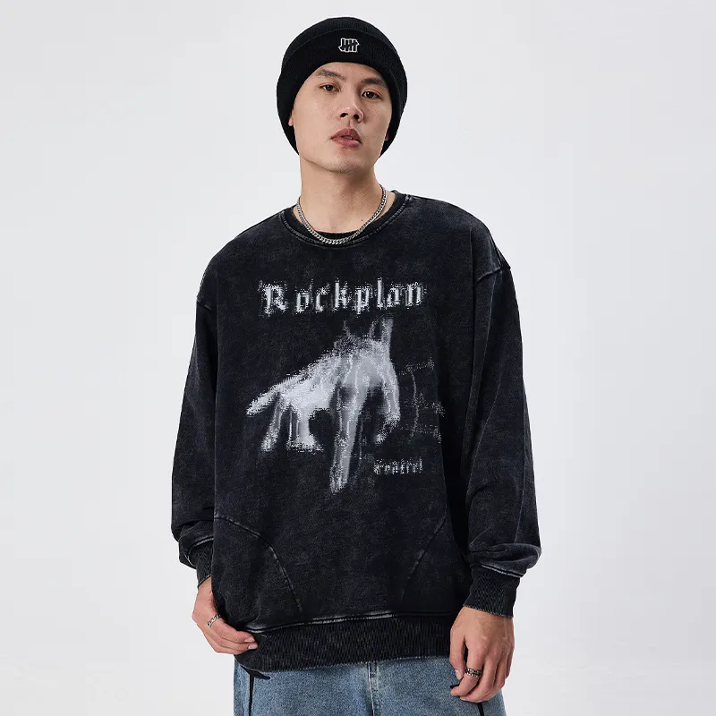 ROCK PLAN Sweatshirts Unisex-14