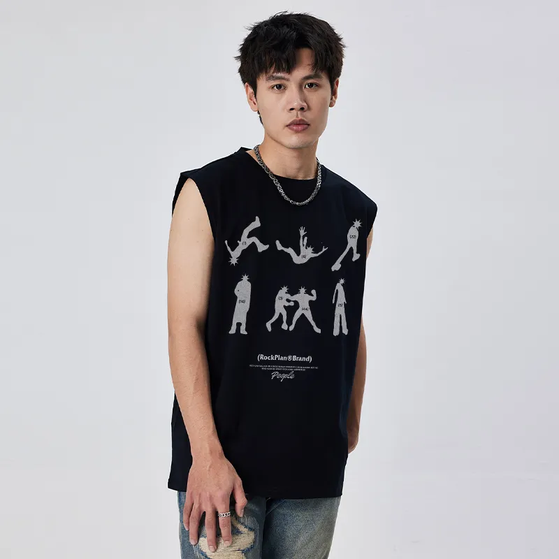 ROCK PLAN Tank Tops Unisex-10