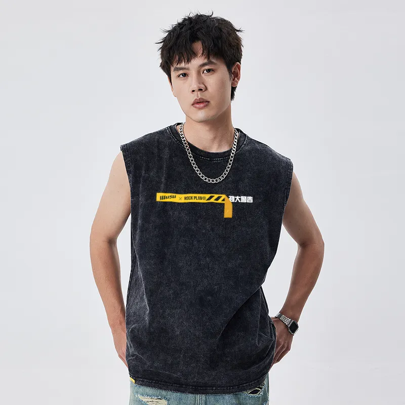 ROCK PLAN Tank Tops Unisex-10