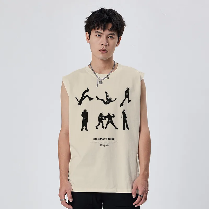 ROCK PLAN Tank Tops Unisex-6