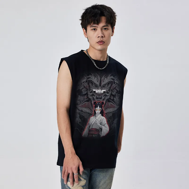 ROCK PLAN Sleeveless Tank Top Unisex-2