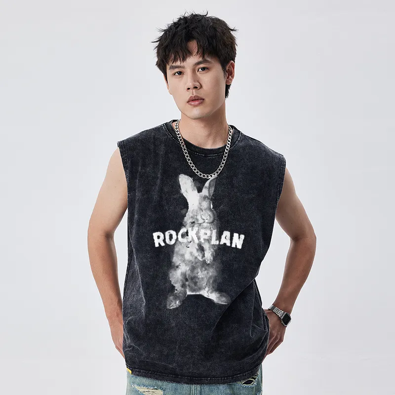 ROCK PLAN Tank Tops Unisex-14