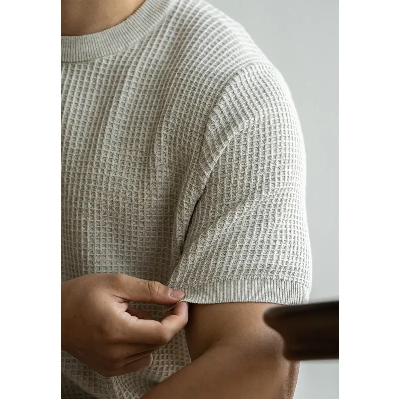 UBV T Shirts Men Apricot-5