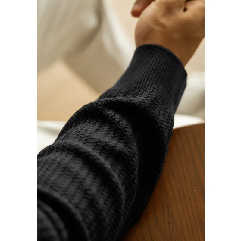 UBV Half Turtleneck Sweater Men's-19