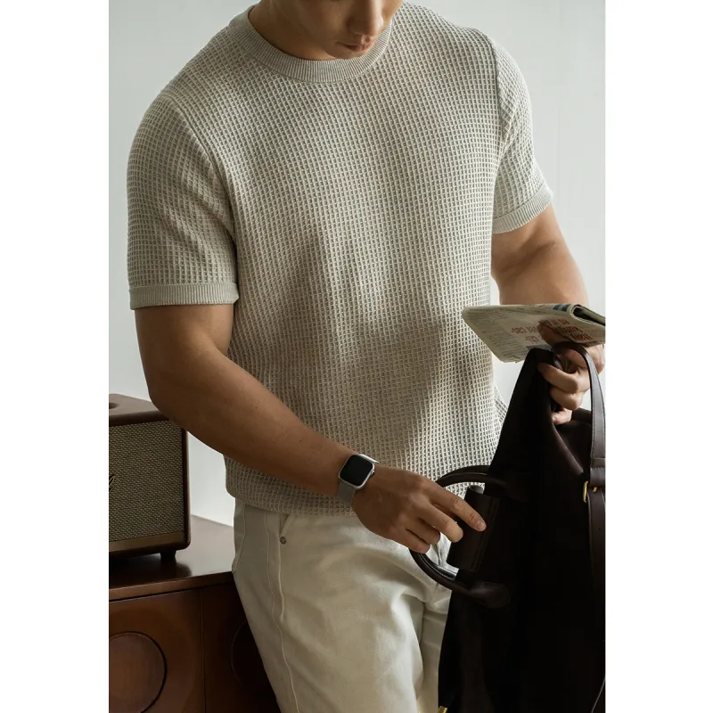 UBV T Shirts Men Apricot-2