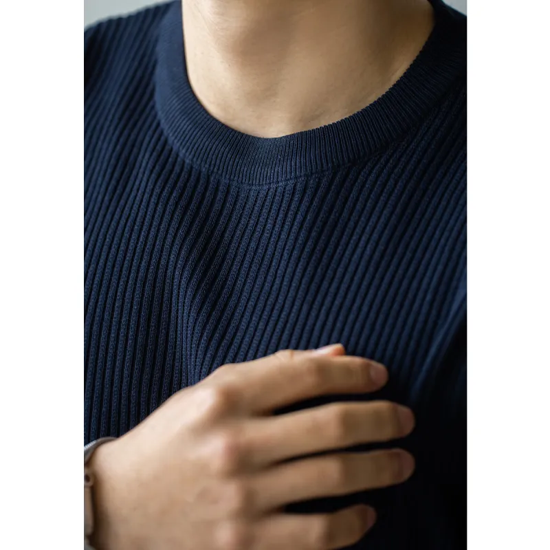 UBV Knitwear Men Royal Blue-4