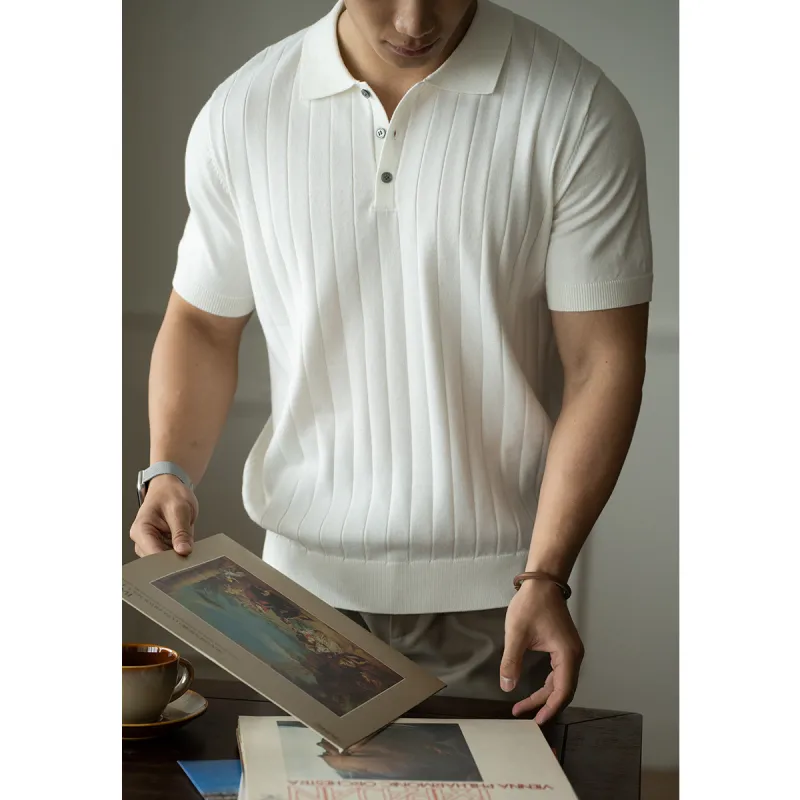 UBV Knitwear Men White-4
