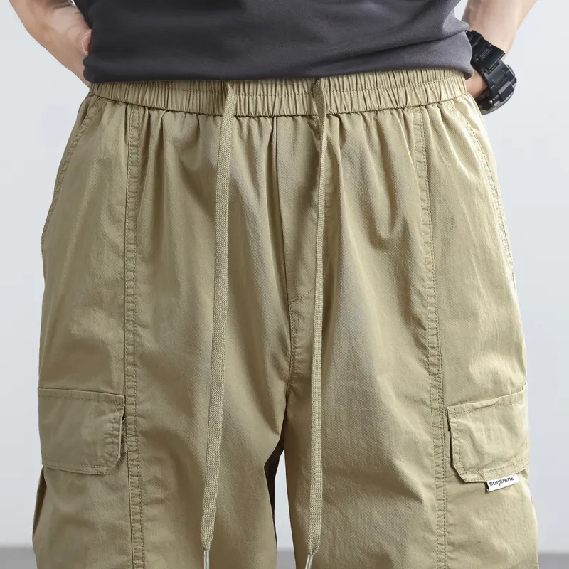 UBV Casual Pants Men-17