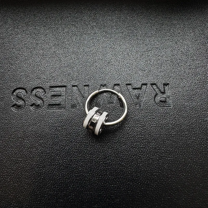 RAWNESS Titanium Steel Stud Earrings Men's-3