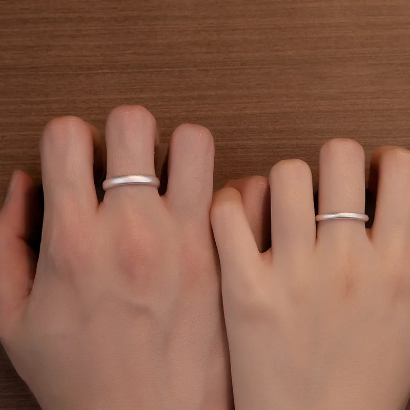 XIOW S999 Fine Silver Rings Unisex-2