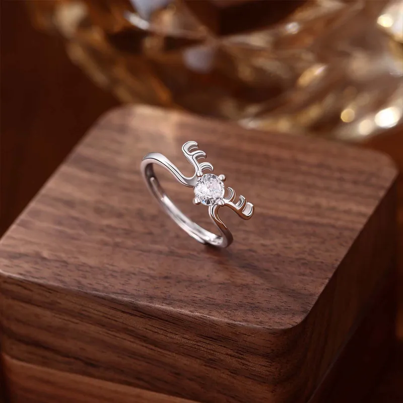 XIOW S999 Fine Silver Rings Women's-3