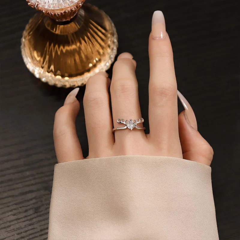 XIOW S999 Fine Silver Rings Women's-1