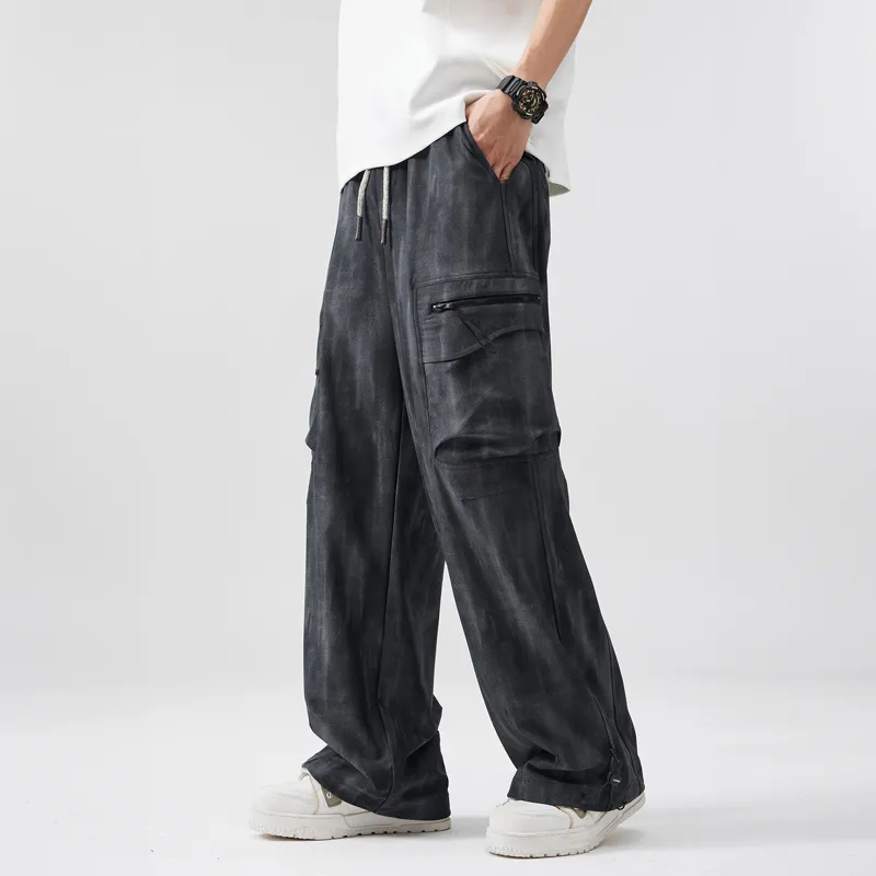 SONGS ALONG Casual Pants Unisex-11