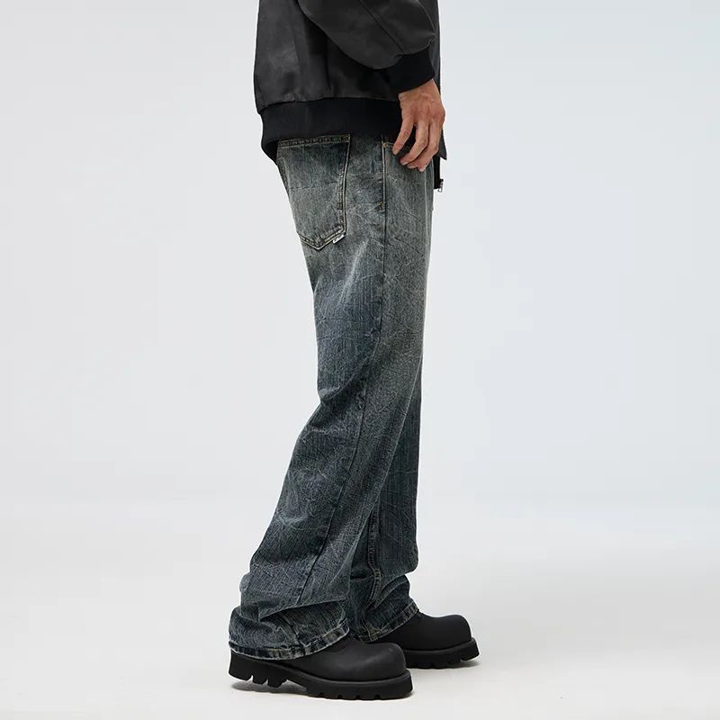 SONGS ALONG Jeans Unisex Blue-6