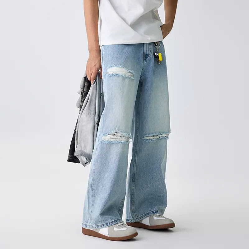 SONGS ALONG Jeans Men Blue-4