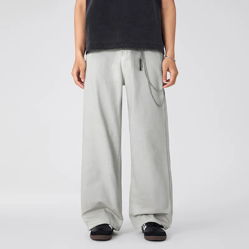 SONGS ALONG Jeans Men's Dirty White-2