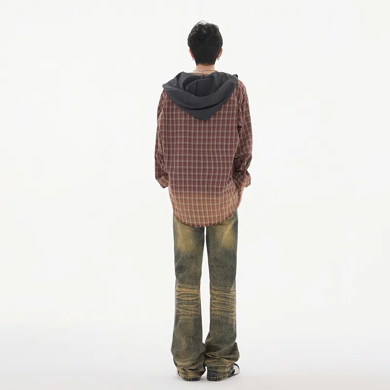 SONGS ALONG Jeans Unisex Yellow Mud-4