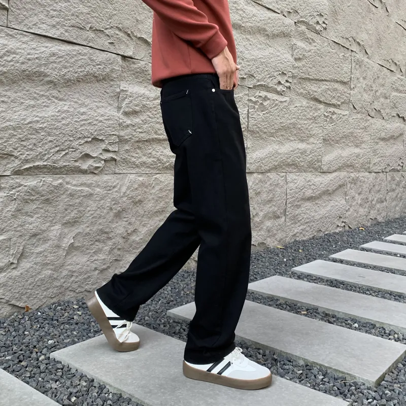 SONGS ALONG Jeans Men Black-5