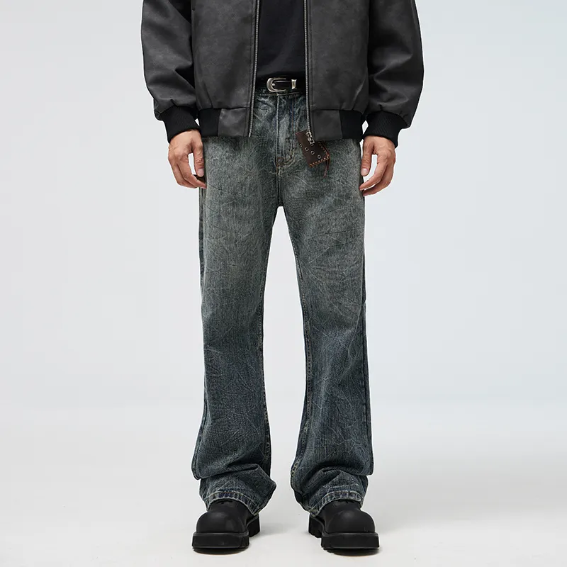 SONGS ALONG Jeans Unisex Blue-2