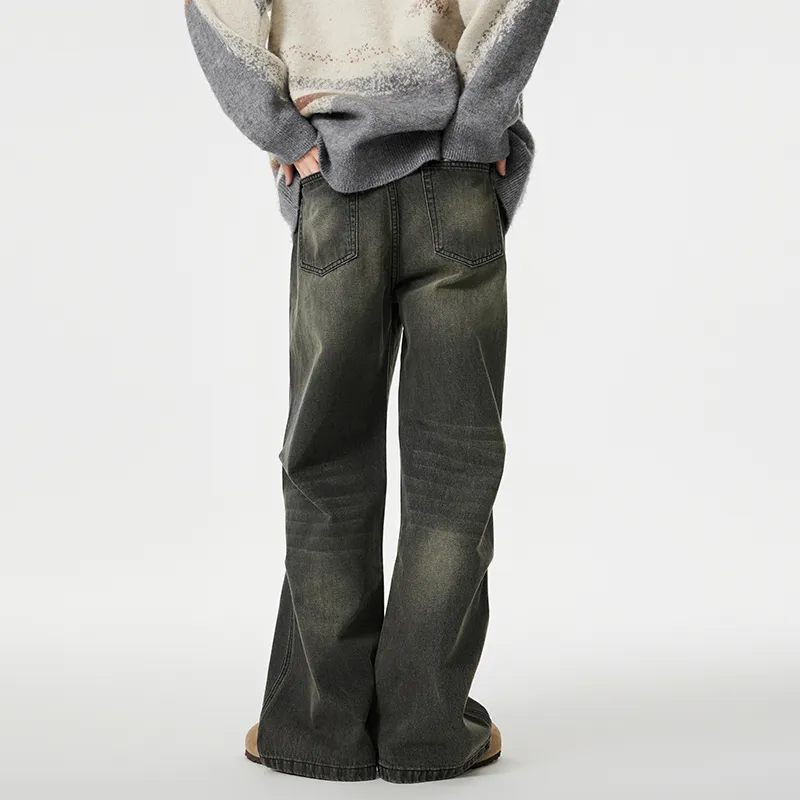 SONGS ALONG Jeans Unisex Dull Cyan-4