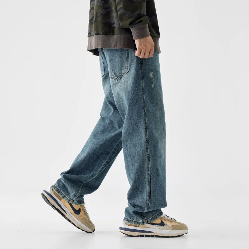 SONGS ALONG Jeans Men's Dark Blue-2