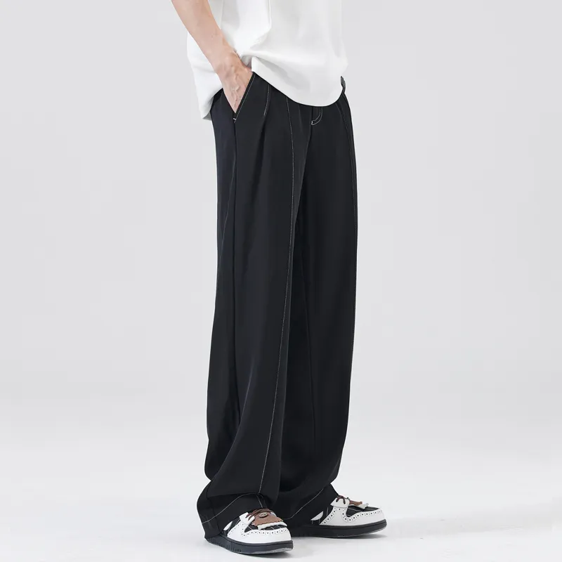SONGS ALONG Casual Pants Unisex-4