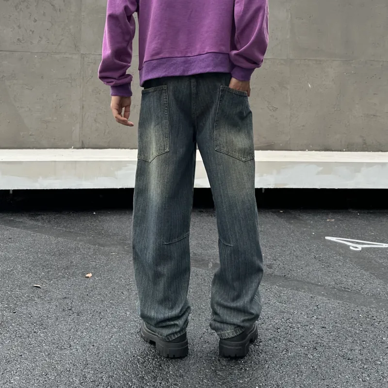 SONGS ALONG Jeans Men Blue-3