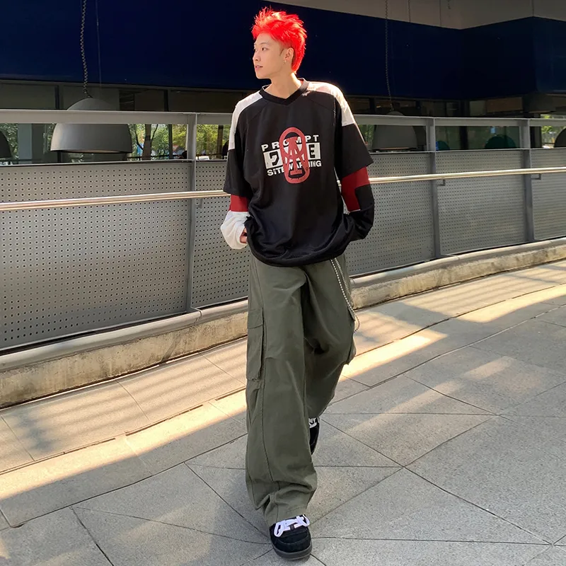 SONGS ALONG Cargo Pants Unisex-6