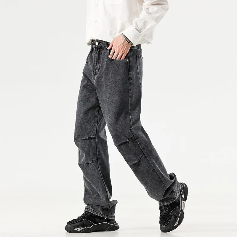 SONGS ALONG Jeans Unisex Carbon Gray-3