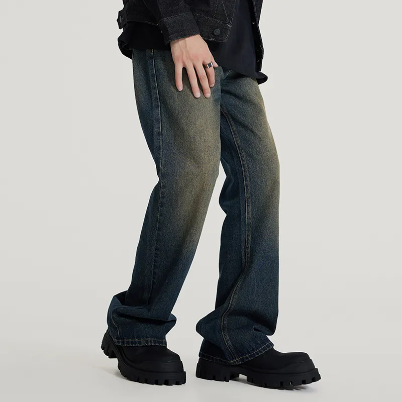 SONGS ALONG Jeans Unisex Twilight Yellow-7