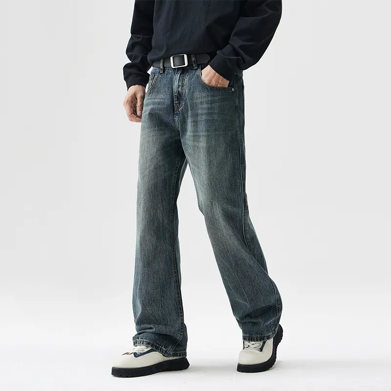 SONGS ALONG Jeans Unisex Dark Blue-3