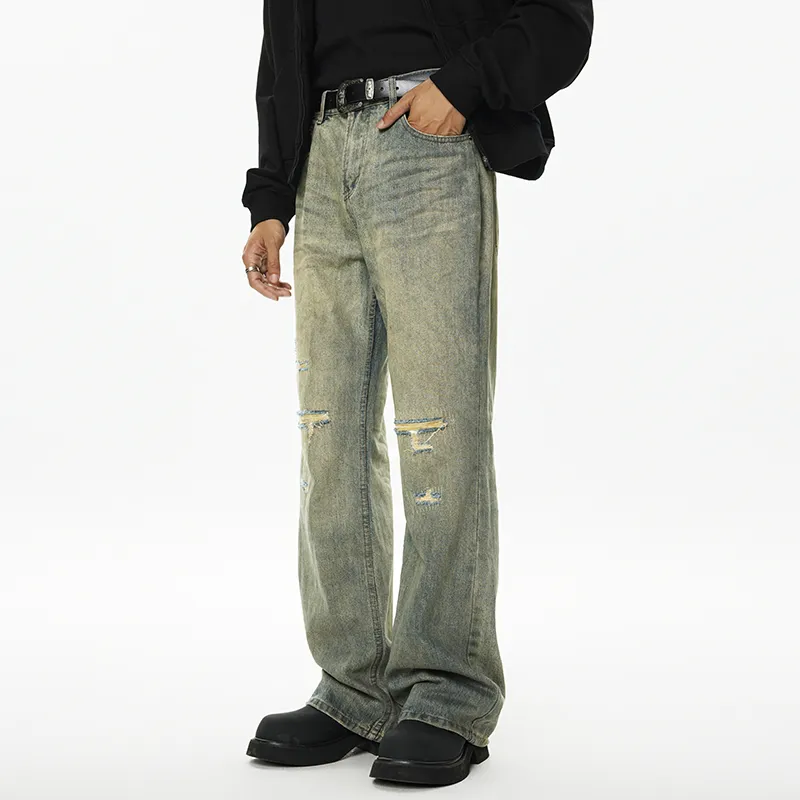 SONGS ALONG Jeans Unisex Mud Blue-2