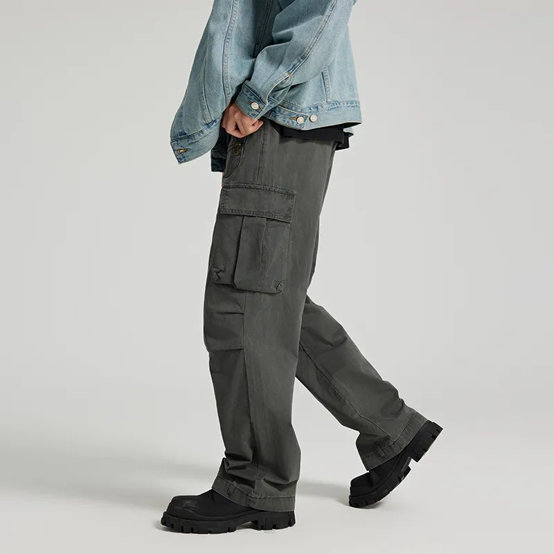 SONGS ALONG Cargo Pants Unisex-4