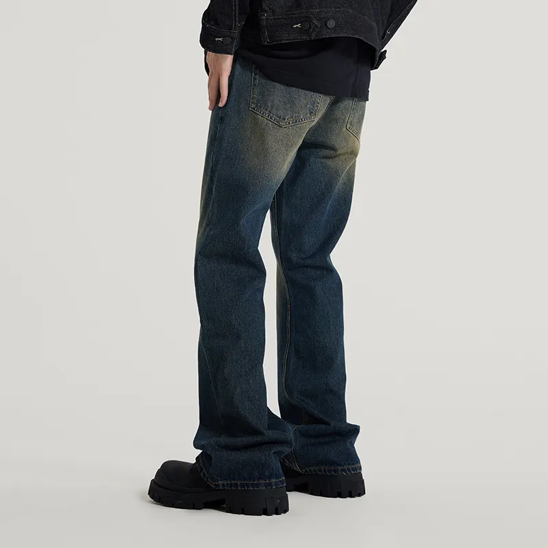 SONGS ALONG Jeans Unisex Twilight Yellow-6